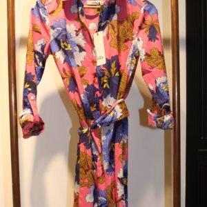 robe portefeuille imprimé