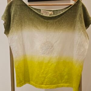 Top en maille tie & dye