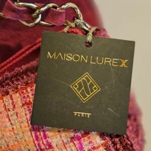 Petit sac à rabat en tweed