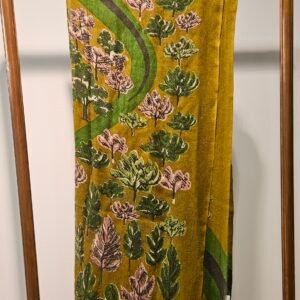 Foulard imprimé fleuri